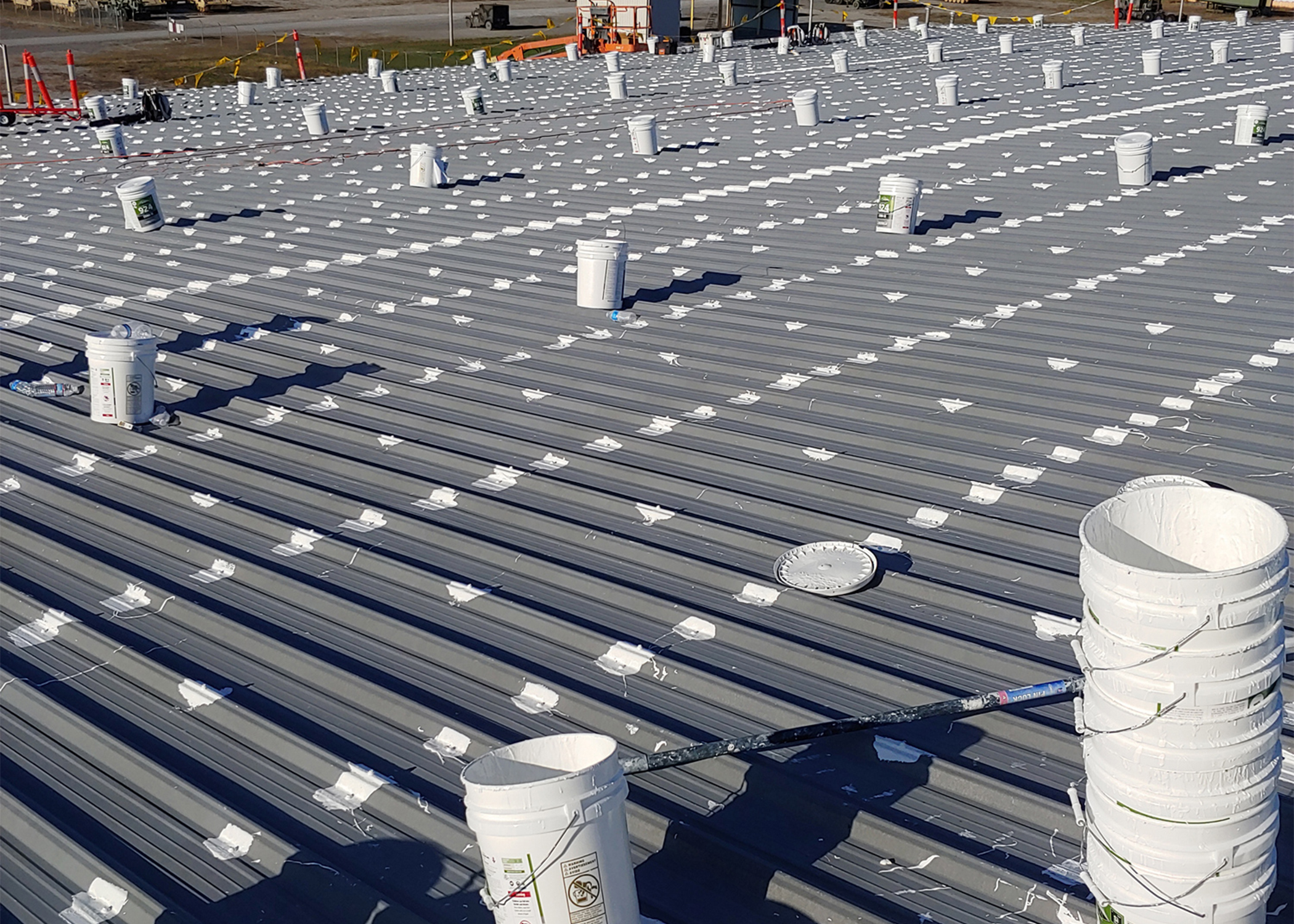 Acrylic Silicone Coatings - commercial roofing in Richmond, VA