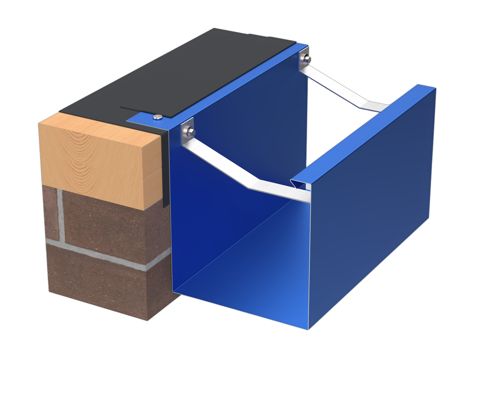 Edge Metal Coping Gutters - commercial roofing in Richmond, VA