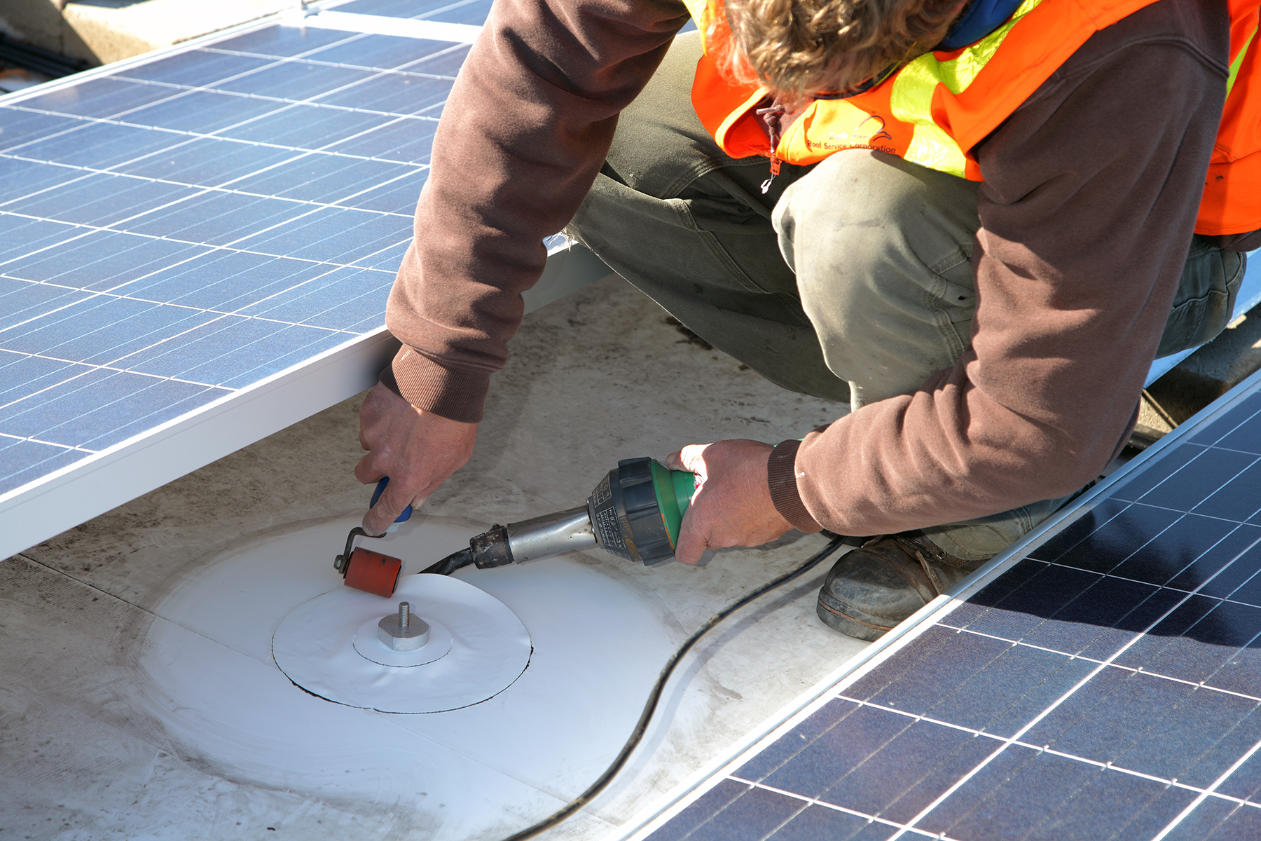 Solar Roof Integration - commercial roofing in Richmond, VA